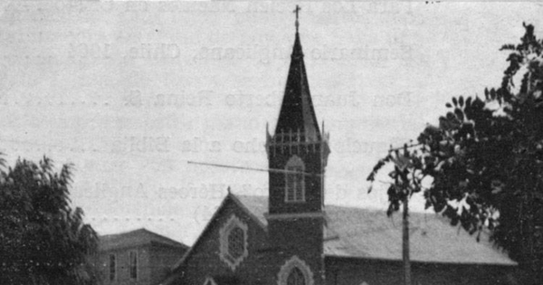 Iglesia de la Santa Trinidad, Temuco, 1965