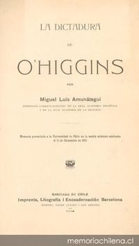 La dictadura de O'Higgins