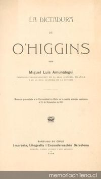 La dictadura de O'Higgins