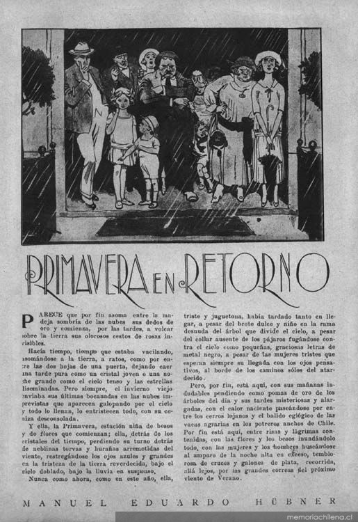 Primavera en retorno