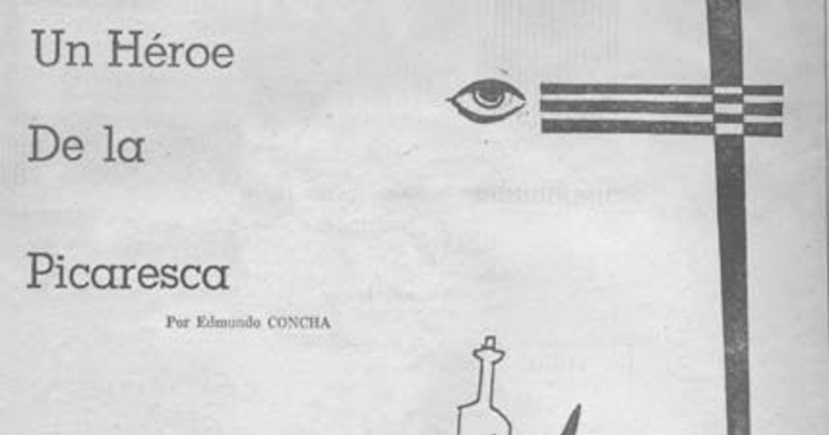 Un héroe de la picaresca