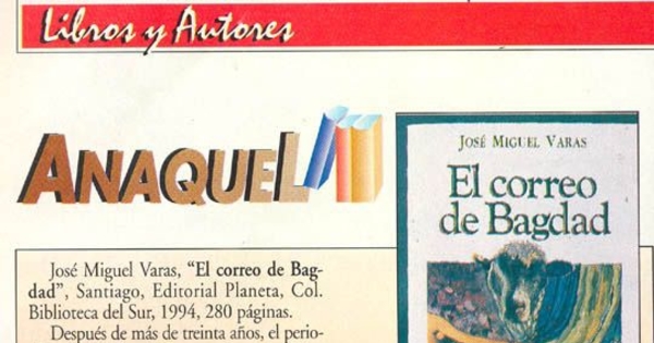 Anaquel : El correo de Bagdad