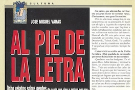 Al pie de la letra