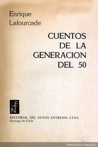 Cuentos de la generación del 50