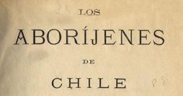 Los aboríjenes de Chile