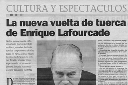 La nueva vuelta de tuerca de Enrique Lafourcade