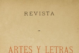 Revista de artes y letras : tomo 3 de 1885