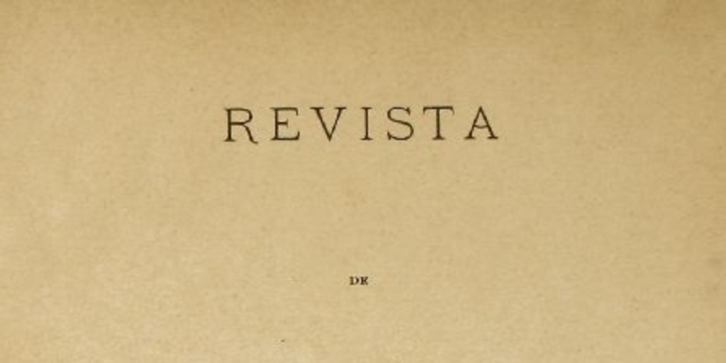 Revista de artes y letras : tomo 3 de 1885