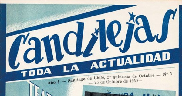 Candilejas: revista de cine, teatro y radio : año 1, n° 1, 25 de octubre de 1950