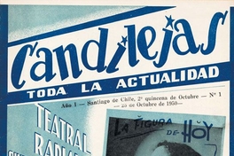 Candilejas: revista de cine, teatro y radio : año 1, n° 1, 25 de octubre de 1950