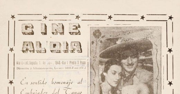 Cine al día : año 1, n° 1, junio de 1948