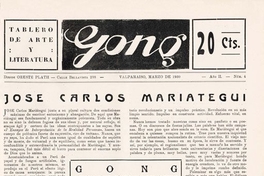 Gong : año 2, n° 4, marzo de 1930