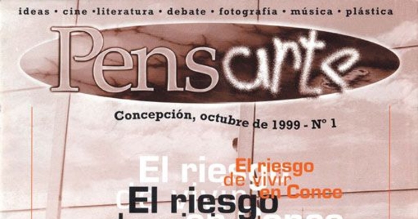 Pensarte : n° 1, octubre de 1999