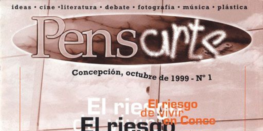 Pensarte : n° 1, octubre de 1999