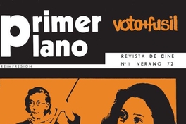 Primer plano : revista de cine : n° 1, verano de 1972