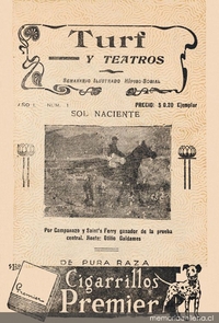 Turf y teatros : año 1, n° 1, 1934