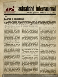 Apsi: n° 1-33, julio de 1975 a diciembre de 1977