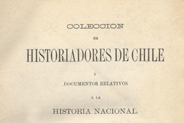 Descripción histórico-geográfica del Reino de Chile