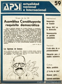 Apsi: n° 59-75, julio de 1979 a junio de 1980