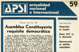 Apsi: n° 59-75, julio de 1979 a junio de 1980