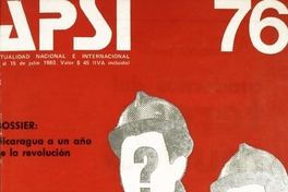 Apsi: n° 76-88, julio a diciembre de 1980