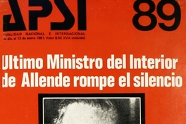 Apsi: n° 89-101, enero a diciembre de 1981