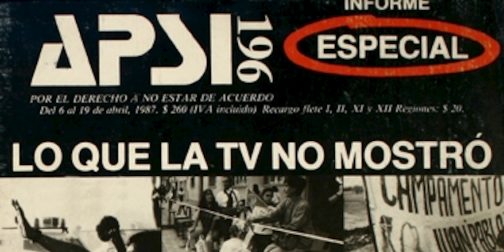 Apsi: n° 195-206, 23 de marzo a 22 de junio de 1987