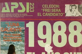 Apsi: n° 233-244, 4 de enero a 21 de marzo de 1988