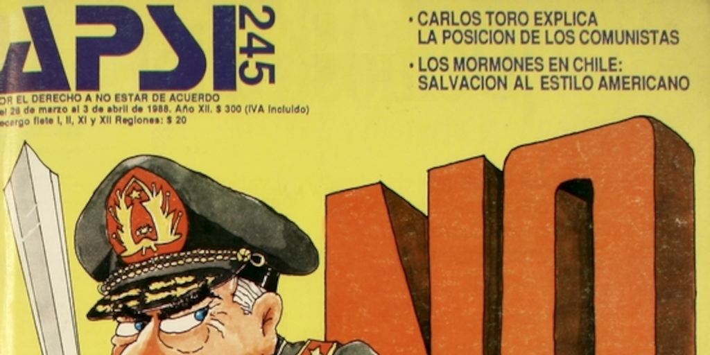 Apsi: n° 245-258, 28 de marzo a 27 de junio de 1988