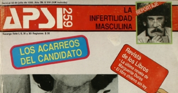 Apsi: n° 259-271, 4 de julio a 26 de septiembre de 1988