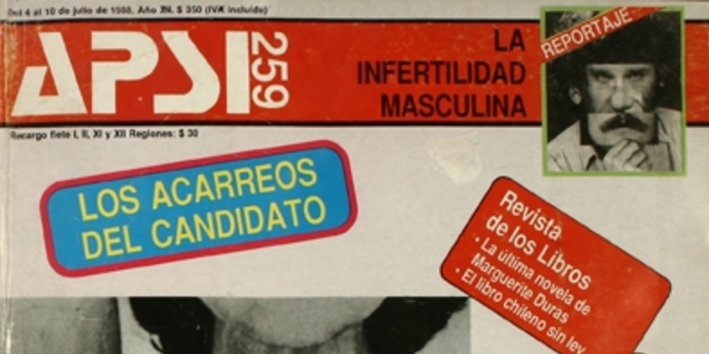 Apsi: n° 259-271, 4 de julio a 26 de septiembre de 1988