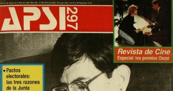 Apsi: n° 297-310, 27 de marzo a 26 de junio de 1989