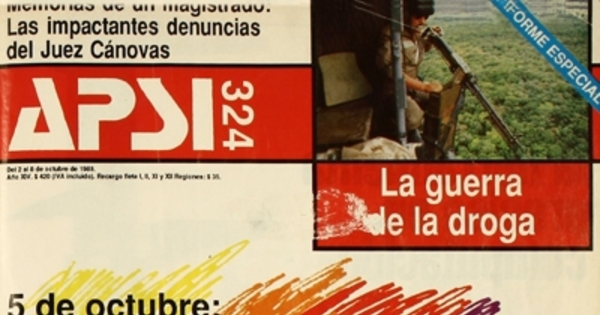 Apsi: n° 324-335, 2 de octubre a 18 de diciembre de 1989