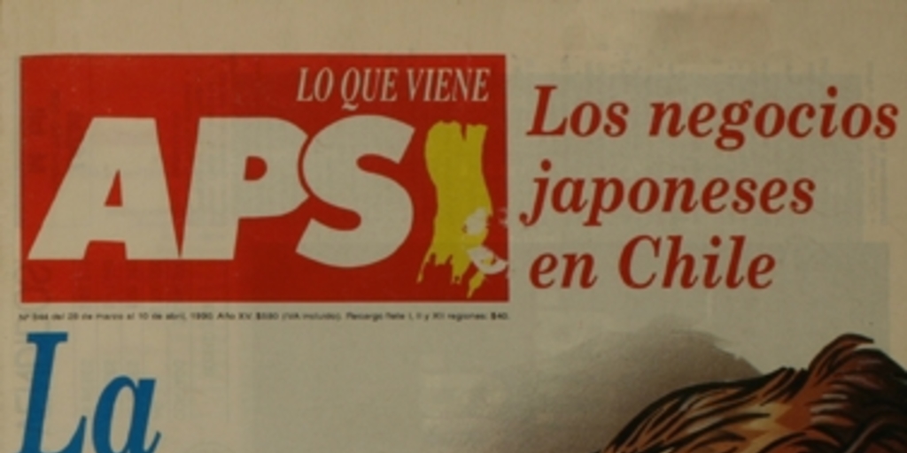 Apsi. Año 15, número 344 (28 de marzo al 10 de abril de 1990) - número 353 (20 de junio al 3 de julio de 1990)