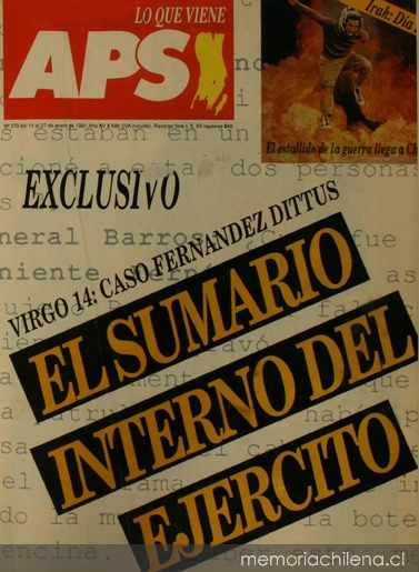 Apsi: n° 373-380, 14 de enero a marzo de 1991