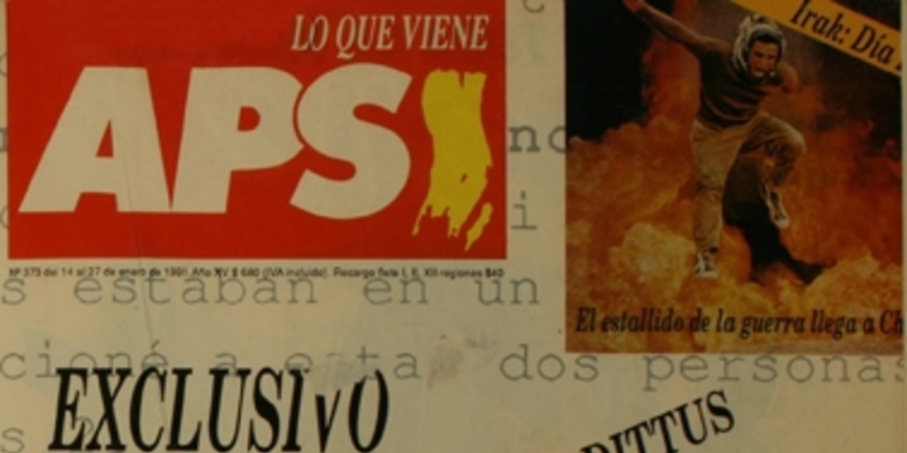 Apsi: n° 373-380, 14 de enero a marzo de 1991