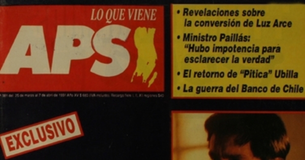 Apsi: n° 381-390, 25 de marzo a junio de 1991