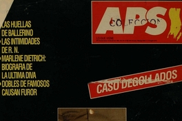 Apsi: n° 419-427, 6 de abril a 30 de junio de 1992