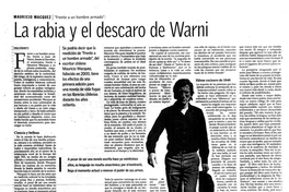 La rabia y el descaro de Warni