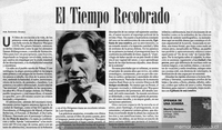 El tiempo recobrado