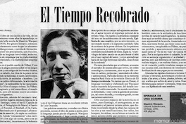 El tiempo recobrado