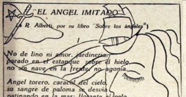 El ángel imitado ; Elegía