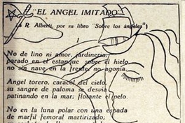 El ángel imitado ; Elegía