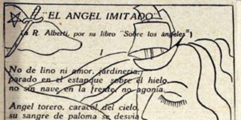 El ángel imitado ; Elegía