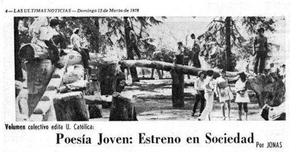 Poesía joven: estreno en sociedad