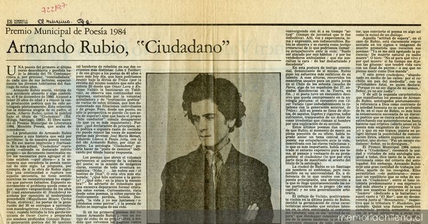 Armando Rubio, "Ciudadano"