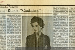 Armando Rubio, "Ciudadano"