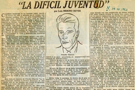 La difícil juventud