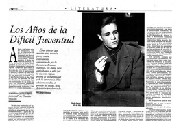 Los años de la difícil juventud