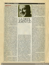 La difícil juventud